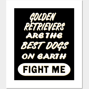 Mistress Golden Retriever to go out Dog Puppy Posters and Art